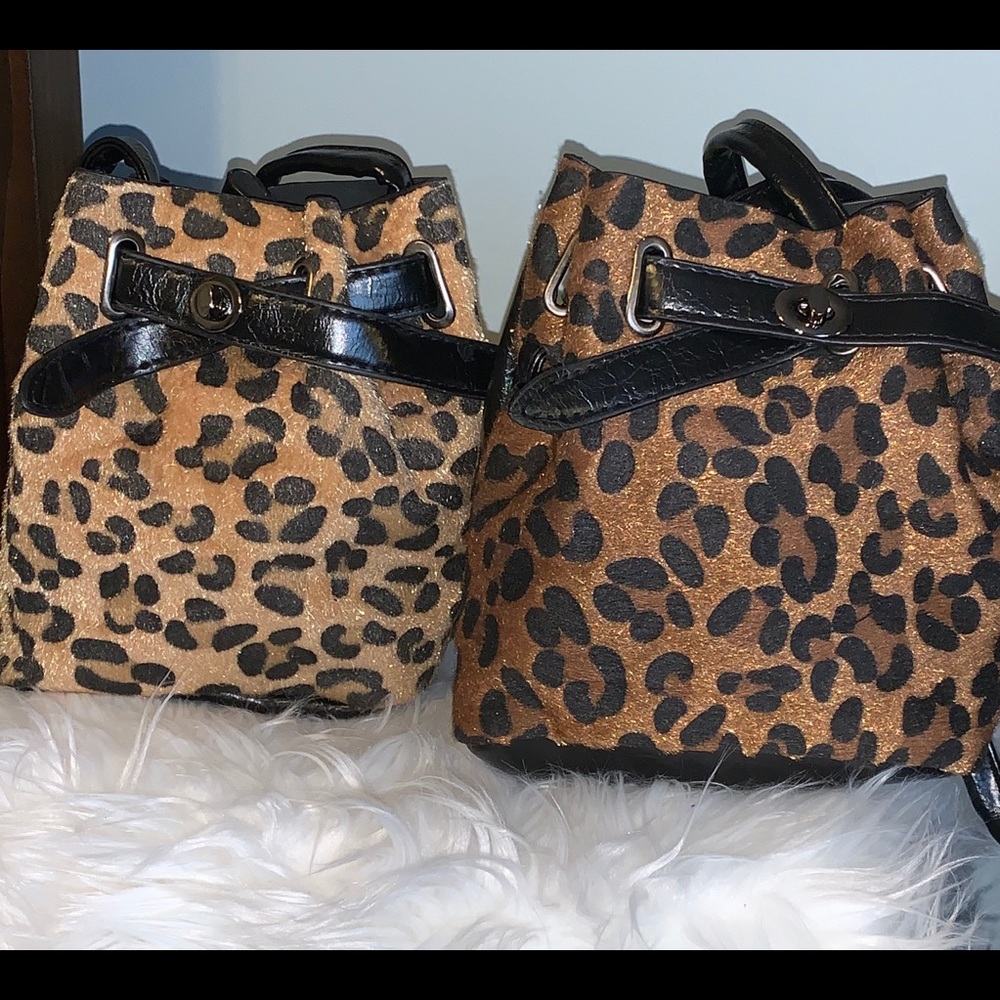 LEOPARD STYLE BUCKET BAG - Picture 7 of 7